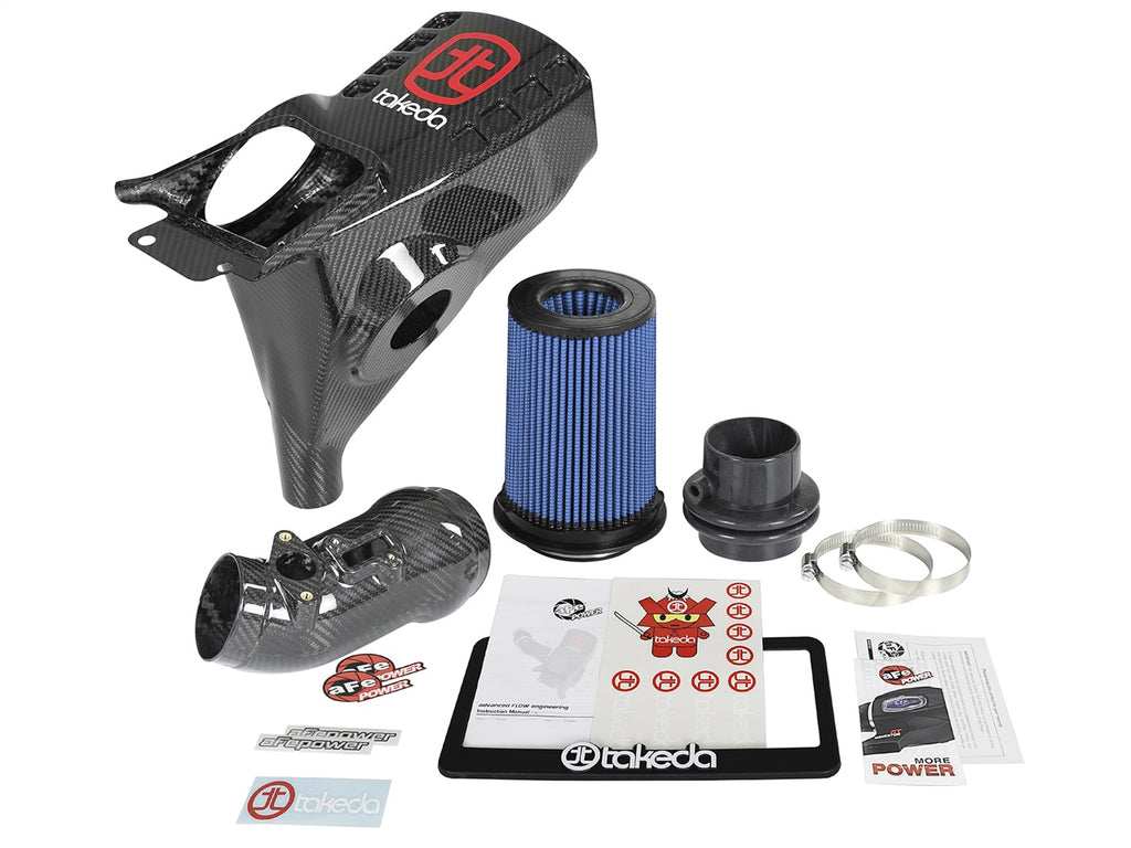 AFE Filters 58-10002R Black Series Momentum Carbon Fiber Air Intake System