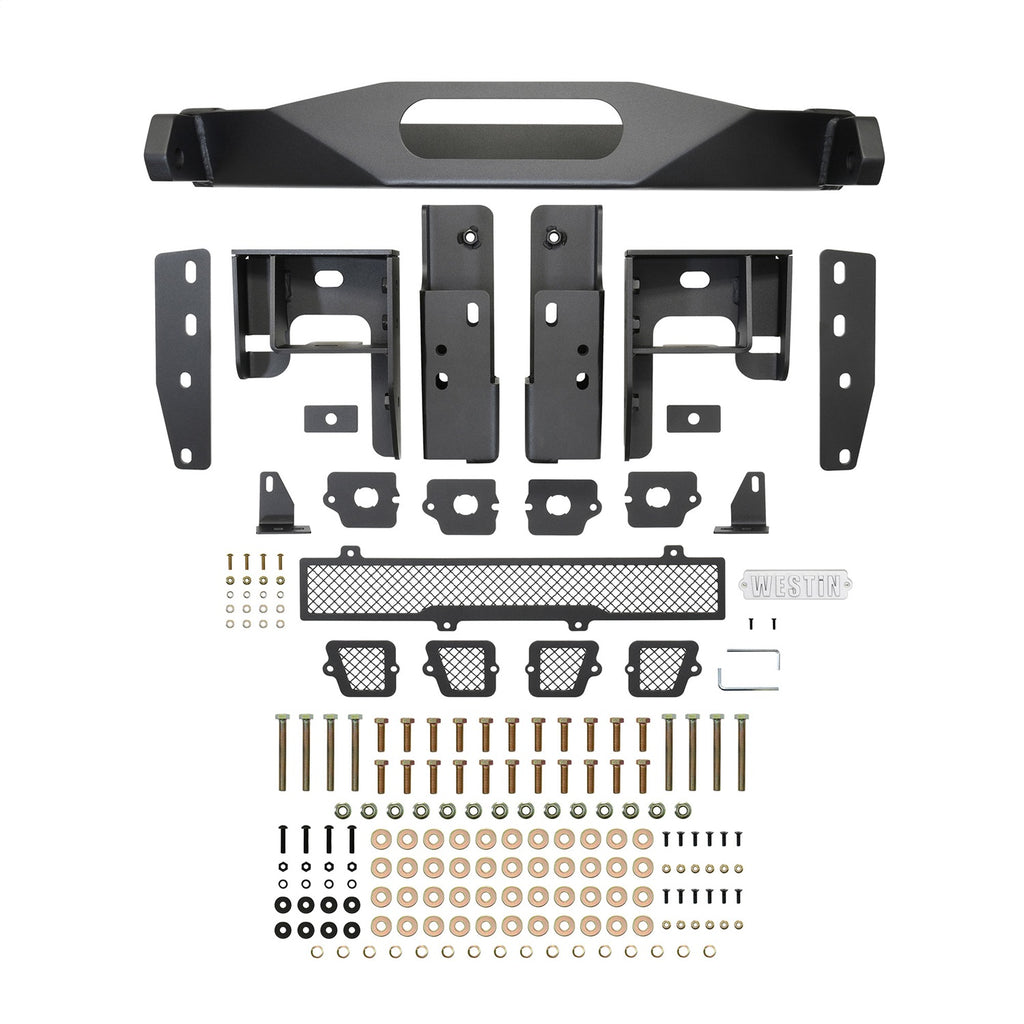 Westin 58-411215 Pro-Series Front Bumper Fits Silverado 1500 Silverado 1500 LTD