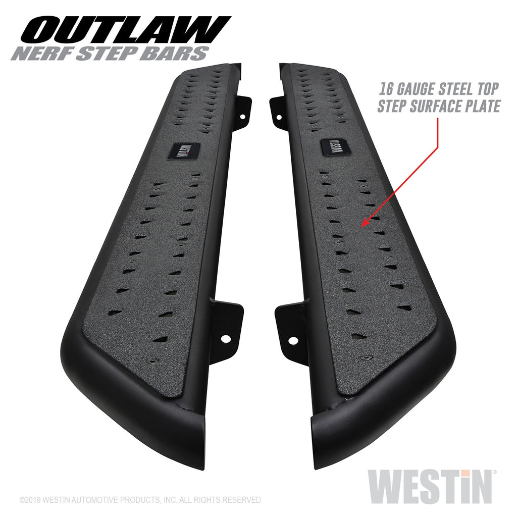 Westin 58-53935 Outlaw Nerf Step Bars