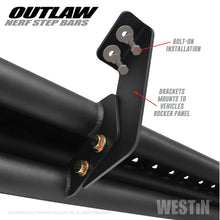 Load image into Gallery viewer, Westin 58-53935 Outlaw Nerf Step Bars