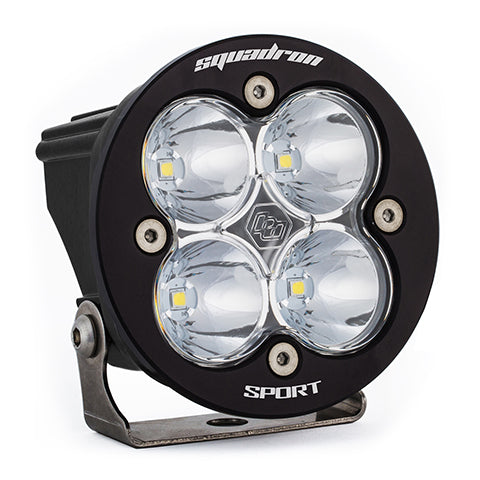 Baja Design 580001 LED Light Pod Clear Lens Spot Pattern Each Squadron R Sport