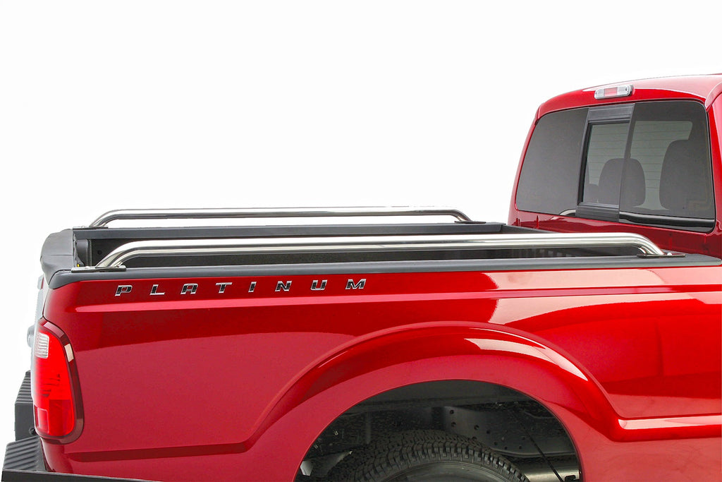 Go Rhino 8248C Stake Pocket Bed Rails Fits 97-24 F-150