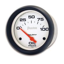 Load image into Gallery viewer, AutoMeter 5827 Phantom Electric Oil Pressure Gauge