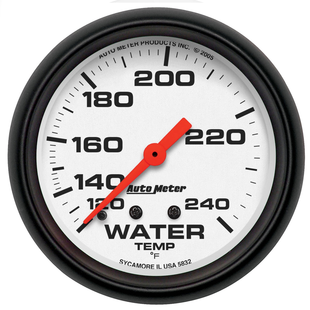 AutoMeter 5832 Phantom Mechanical Water Temperature Gauge