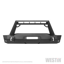 Load image into Gallery viewer, Westin 59-80025 WJ2 Stubby Front Bumper w/LED Light Bar Mount Fits Wrangler (JK)