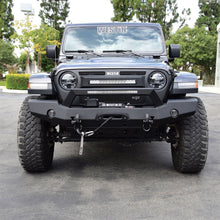 Load image into Gallery viewer, Westin 59-80125 WJ2 Full Width Front Bumper w/LED Light Bar Mount