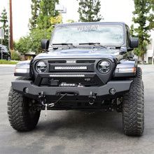 Load image into Gallery viewer, Westin 59-80125 WJ2 Full Width Front Bumper w/LED Light Bar Mount
