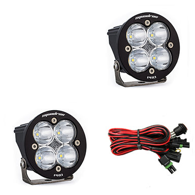 Baja Design 597801 LED Light Pods Clear Lens Spot Pair Squadron R Pro