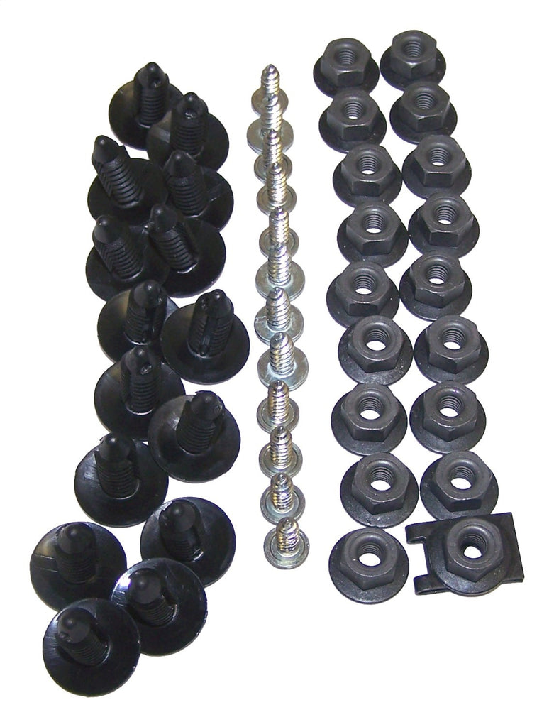 Crown Automotive 5AGFRKIT Fender Flare Hardware Kit Fits 84-94 Cherokee (XJ)