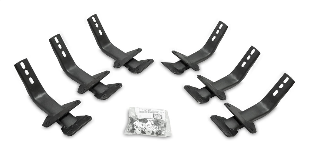 Go Rhino 6862415552T 6 in. OE Xtreme II Side Steps w/Mounting Brackets Kit