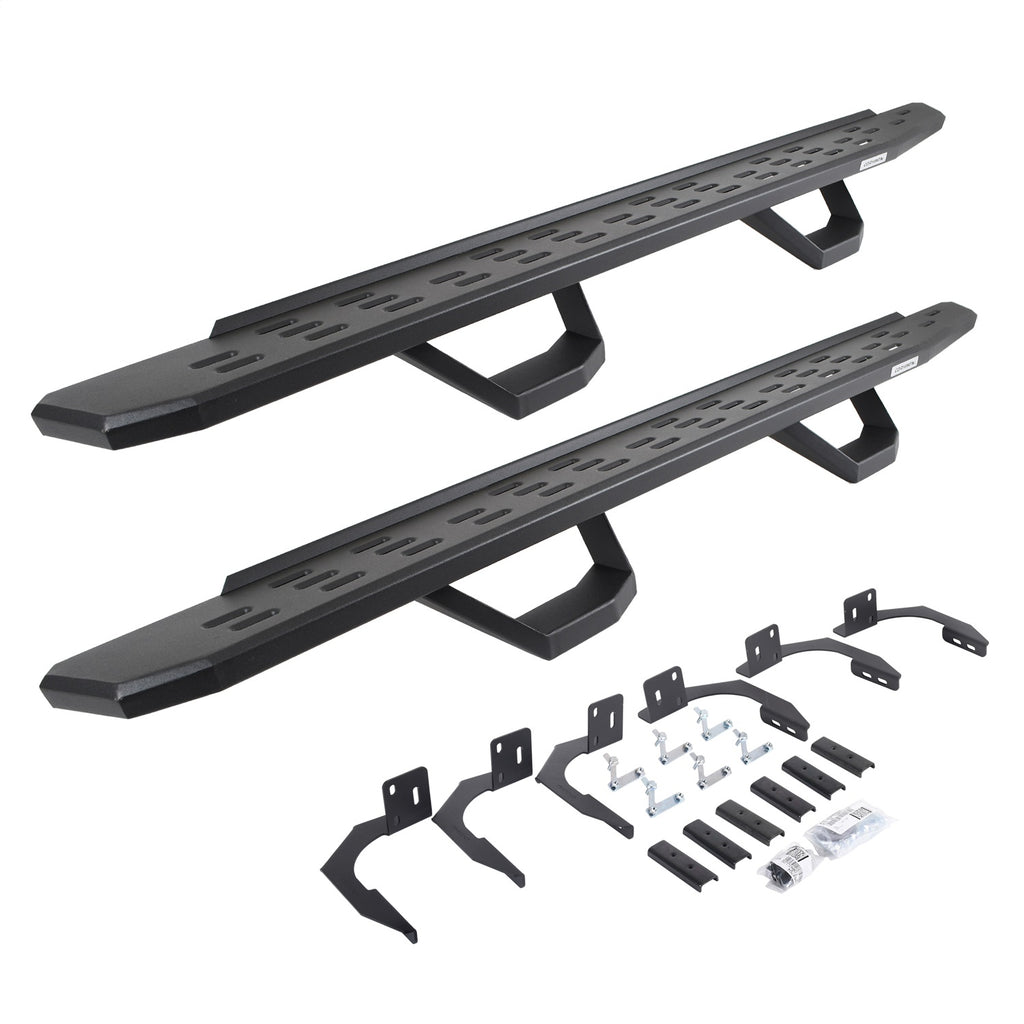 Go Rhino 6960998020PC RB30 Running Boards w/Mounting Brackets Fits 1500 Ram 1500