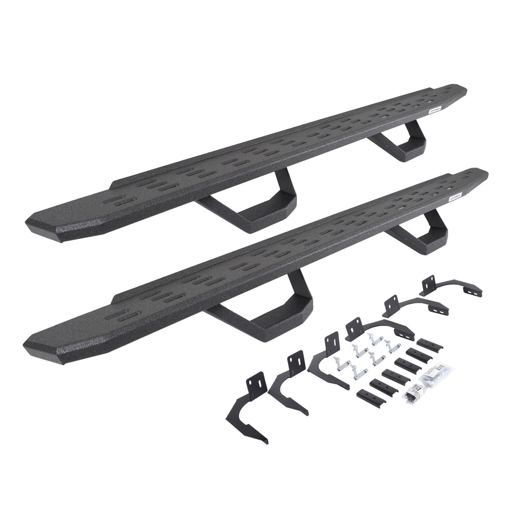 Go Rhino 6960998020T RB30 Running Boards w/Mounting Brackets Fits 1500 Ram 1500