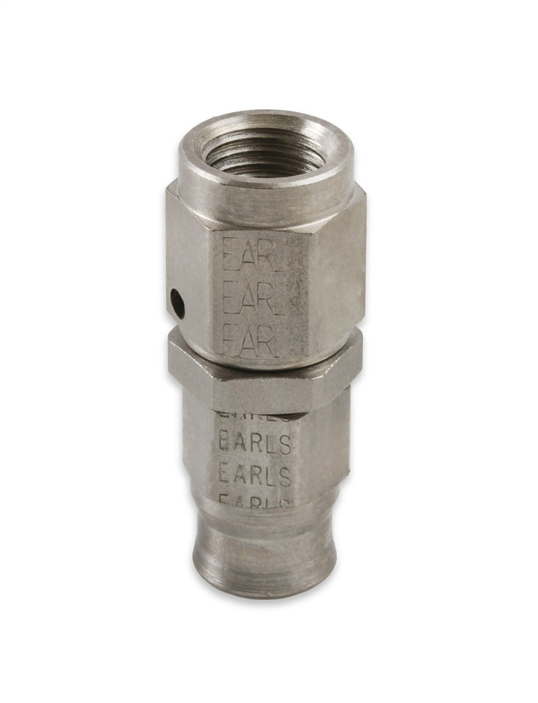 Earls Plumbing 600143ERL Speed-Seal Straight AN Hose End