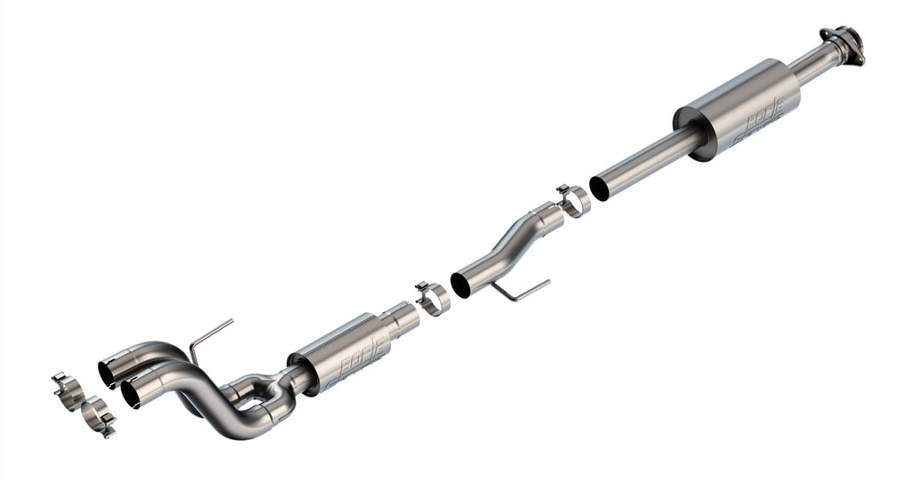 Borla 60731 Mid-Pipes With S-Type Muffler Fits 21-24 F-150