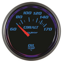 Load image into Gallery viewer, AutoMeter 6148-M Cobalt Electric Oil Temperature Gauge