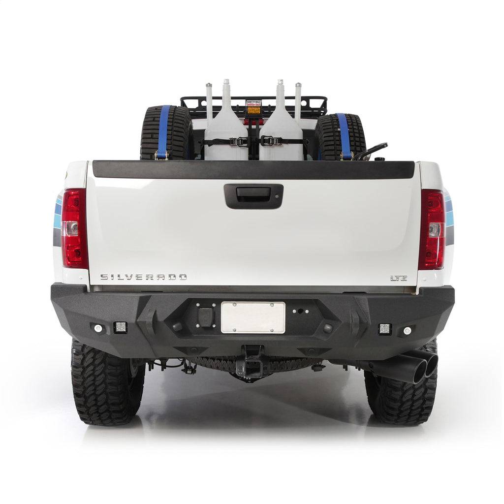 Smittybilt 614820 M1 Rear Bumper Fits 07-14 Silverado 2500 HD Silverado 3500 HD