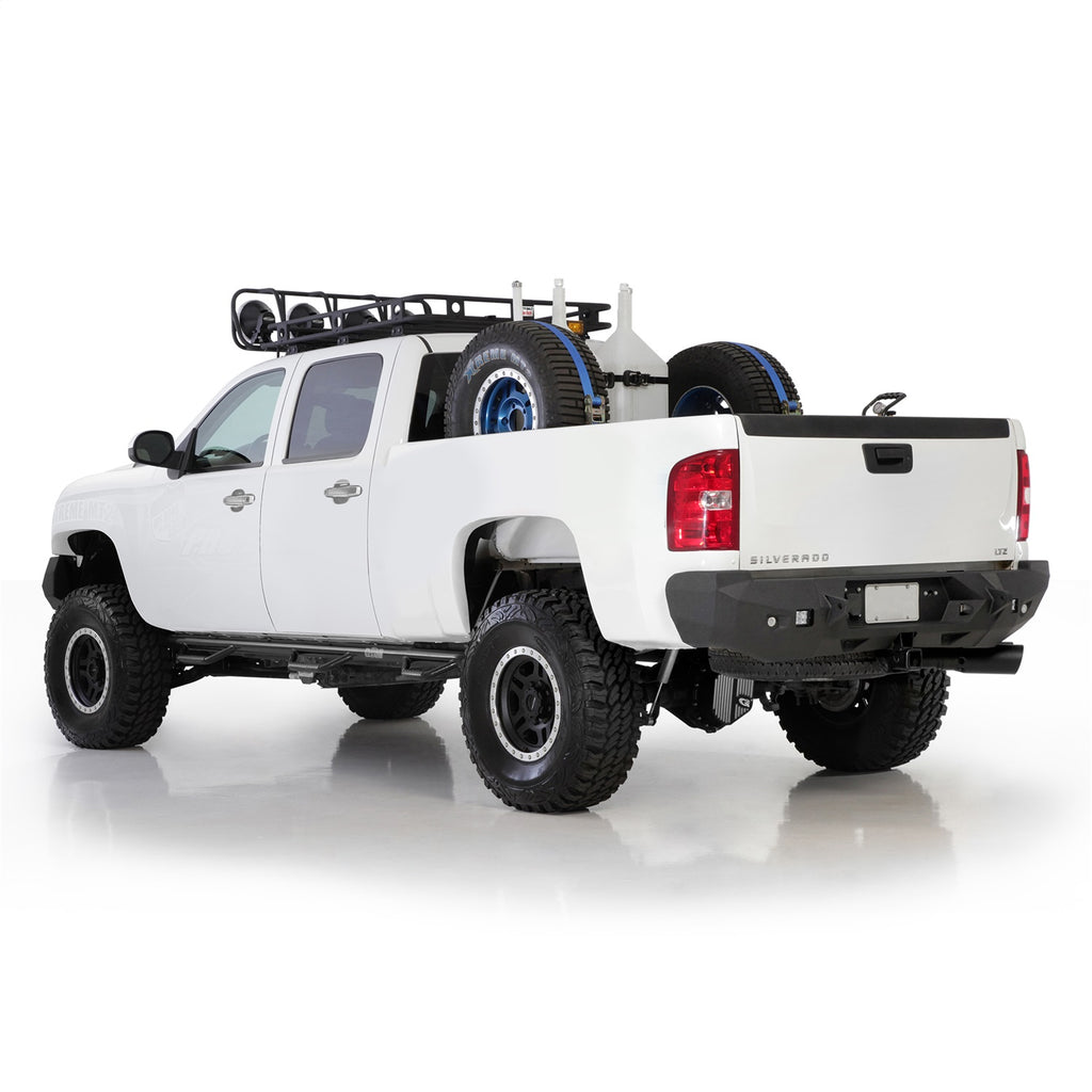 Smittybilt 614820 M1 Rear Bumper Fits 07-14 Silverado 2500 HD Silverado 3500 HD