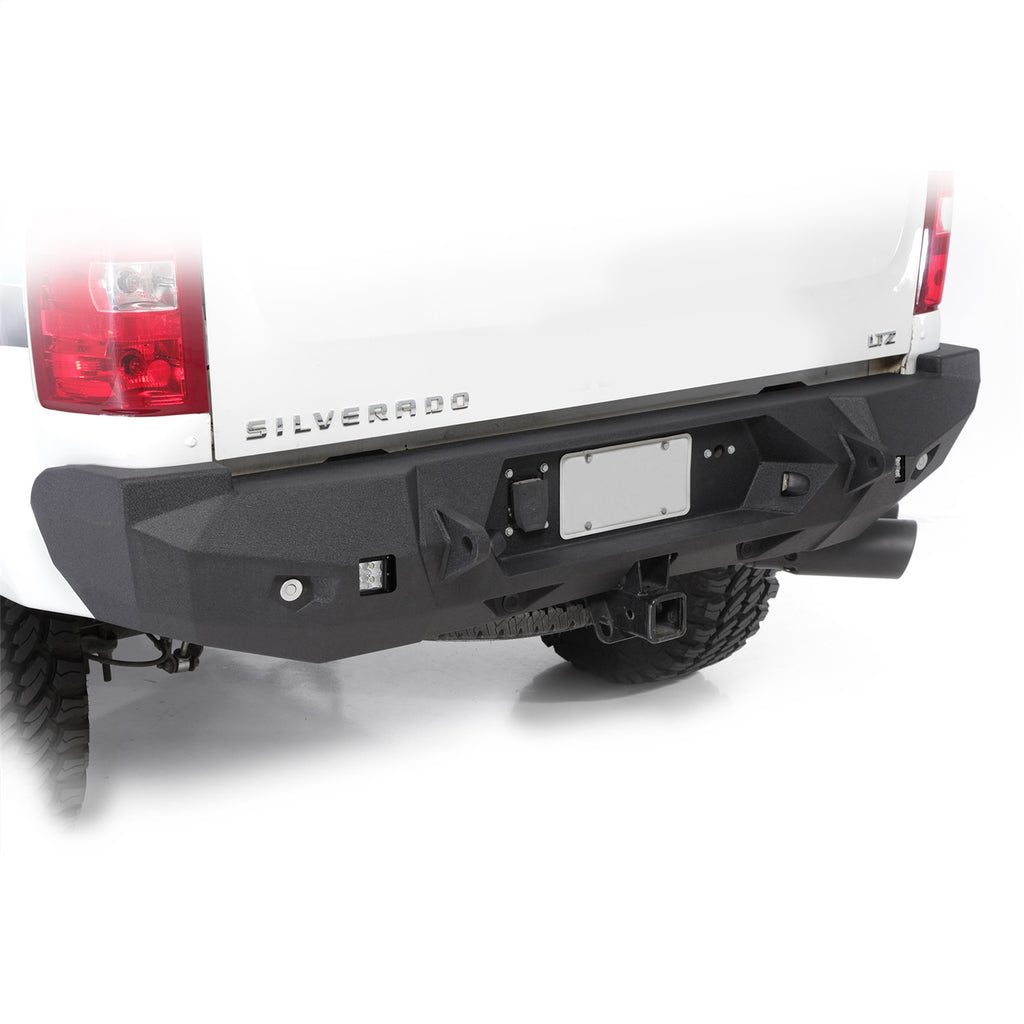 Smittybilt 614820 M1 Rear Bumper Fits 07-14 Silverado 2500 HD Silverado 3500 HD