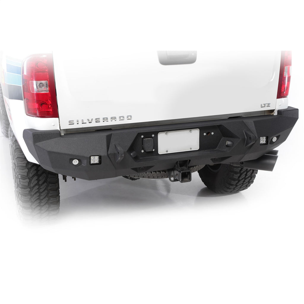 Smittybilt 614820 M1 Rear Bumper Fits 07-14 Silverado 2500 HD Silverado 3500 HD