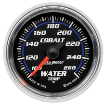 Load image into Gallery viewer, AutoMeter 6155 Cobalt Electric Water Temperature Gauge