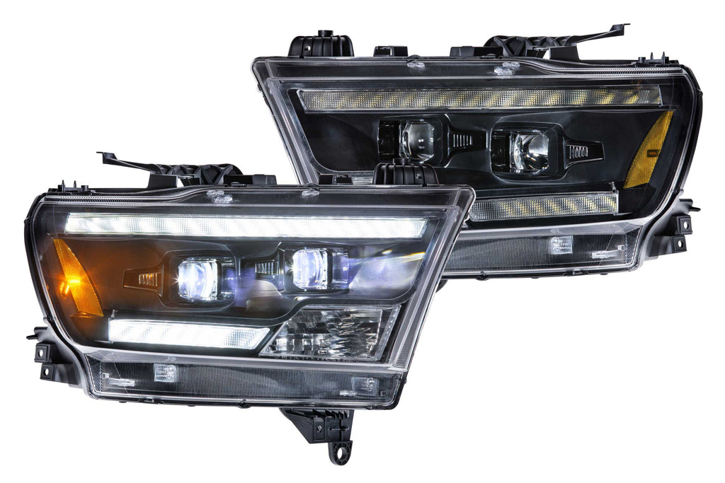 Morimoto LF525 XB Hybrid LED Headlights Fits Ram 1500 19+ Pair / ASM