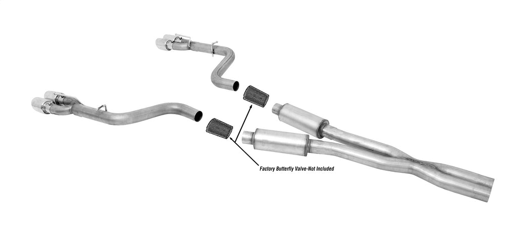 Gibson Performance 617010 Cat-Back Dual Exhaust System Fits 15-23 Challenger