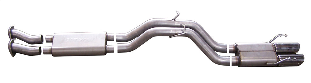 Gibson Performance 617405 Cat-Back Dual Exhaust System Fits Grand Cherokee (WK)
