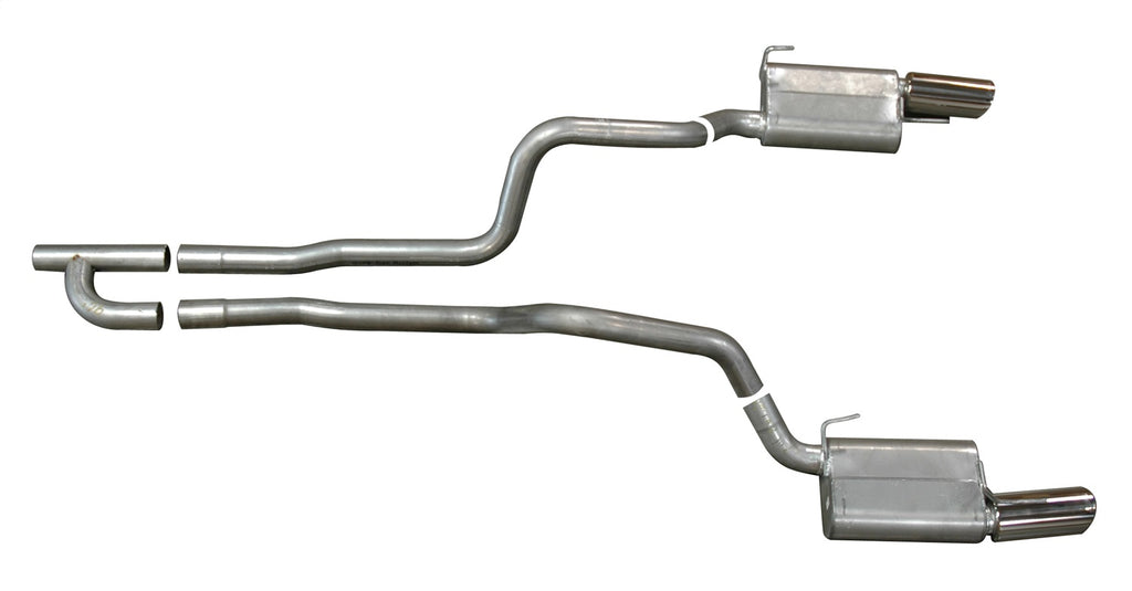 Gibson Performance 619005 Cat-Back Dual Split Exhaust System Fits 05-10 Mustang