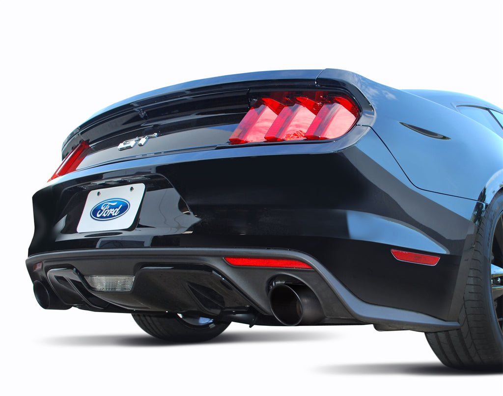Gibson Performance 619013-B Cat-Back Dual Split Exhaust System Fits Mustang