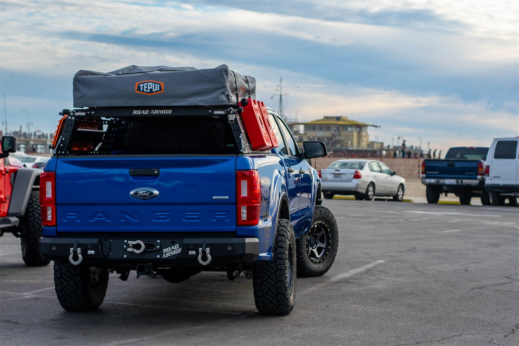 Road Armor 6191R0B Stealth Non-Winch Rear Bumper Fits 19-23 Ranger