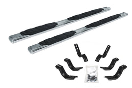 Go Rhino 105404580PS 5 in. 1000 Series Side Steps w/Mounting Brackets Kit