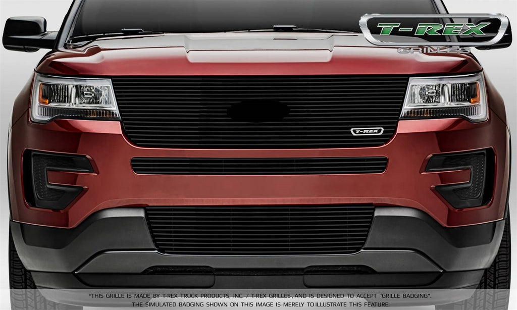 T-Rex Grilles 6216641 Laser Billet Series Grille Fits 16-17 Explorer