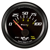 Equus E6234 6000 Series Oil Pressure Gauge