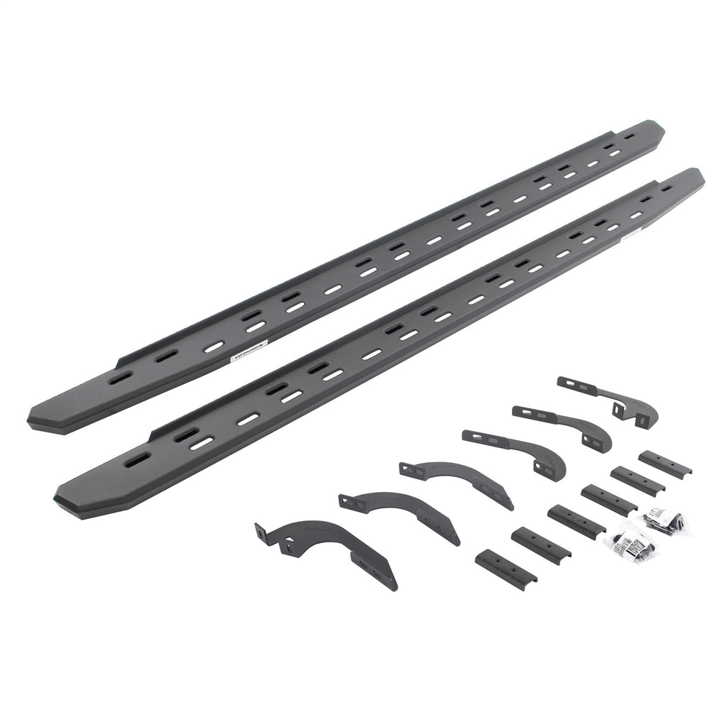 Go Rhino 69642987SPC RB30 Slim Line Running Boards w/Mounting Brackets Kit