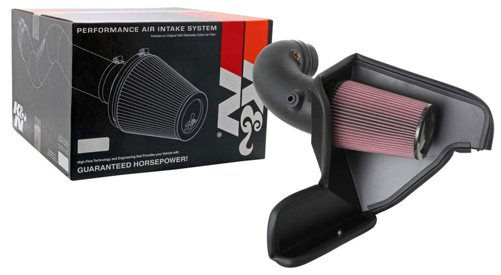 K&N Filters 63-2515 Performance Air Intake System Fits 20-22 Mustang