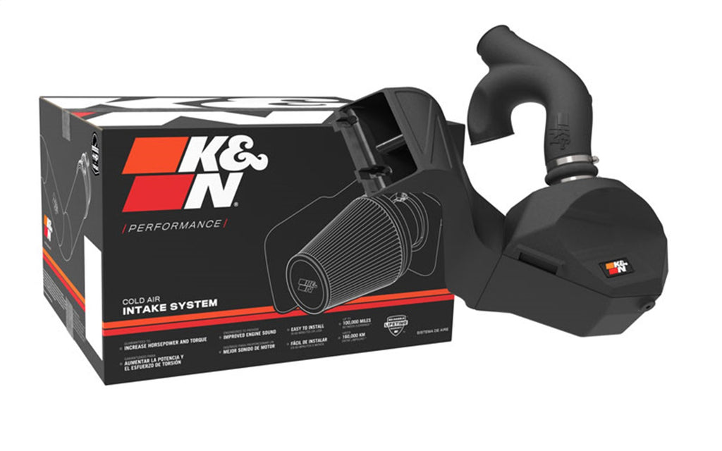 K&N Filters 63-2617 Performance Air Intake System Fits 21-24 Expedition F-150