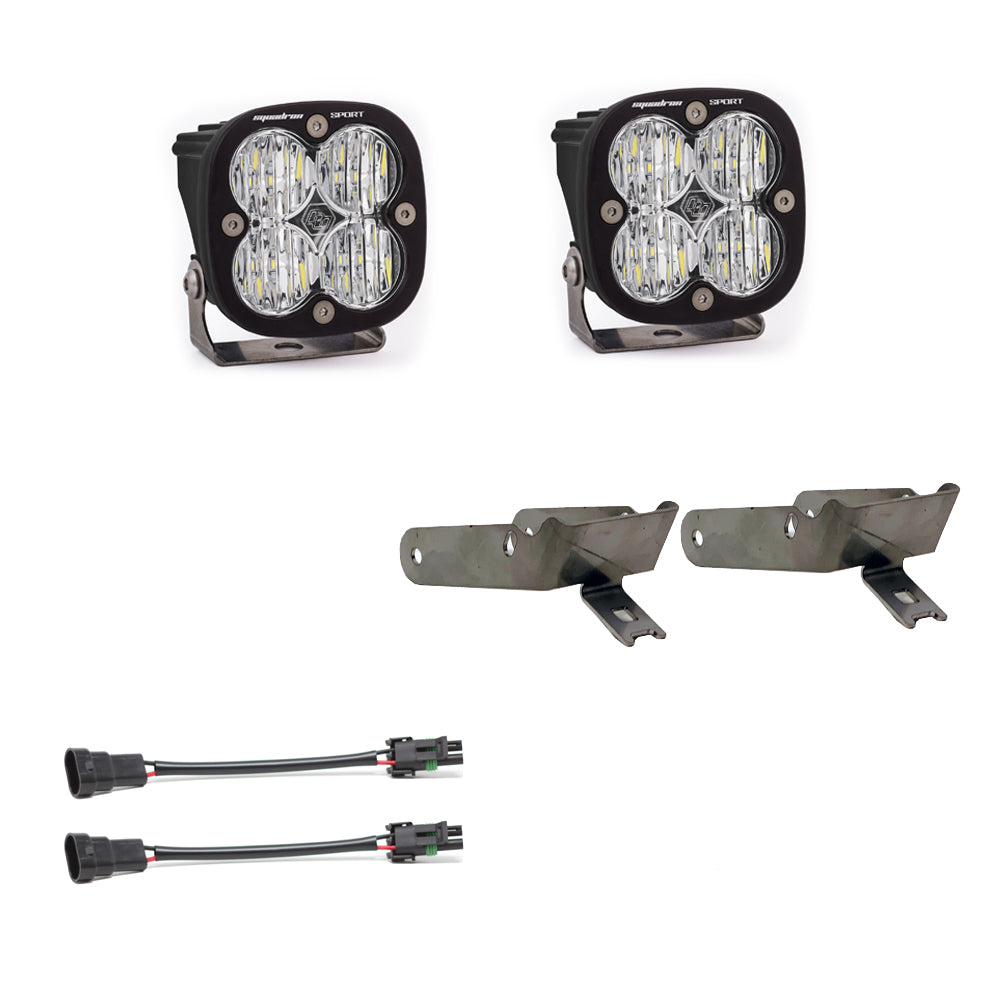 Baja Design 630817 Super Duty Fog Lights Squadron Sport For 99-10 Super Duty