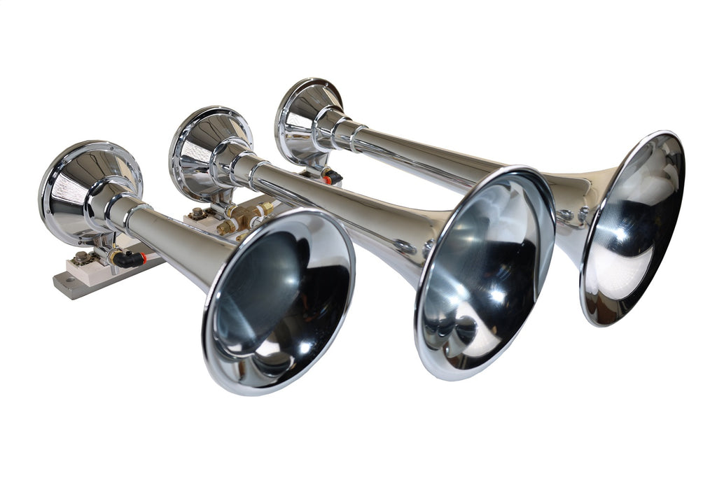 Kleinn Automotive Air Horns 630 Chrome Triple Horn