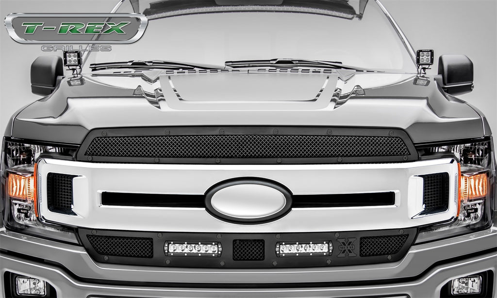 T-Rex Grilles 6315691-BR Stealth Torch Series LED Light Grille Fits 18-20 F-150