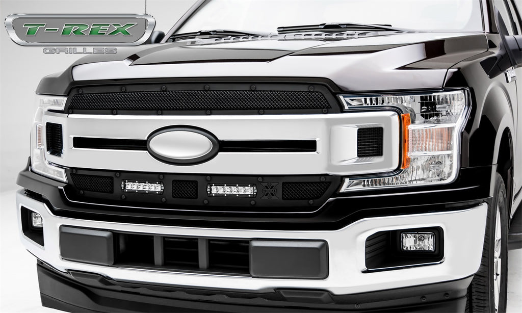 T-Rex Grilles 6315691-BR Stealth Torch Series LED Light Grille Fits 18-20 F-150