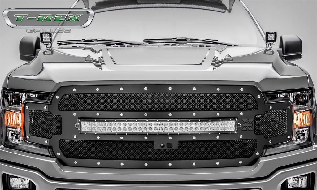 T-Rex Grilles 6315751 Torch Series LED Light Grille Fits 18-20 F-150