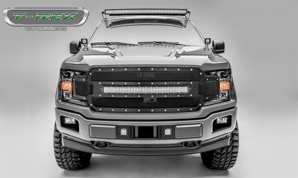 T-Rex Grilles 6315751 Torch Series LED Light Grille Fits 18-20 F-150