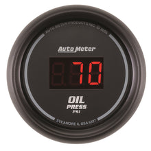 Load image into Gallery viewer, AutoMeter 6327 Sport-Comp Digital Oil Pressure Gauge