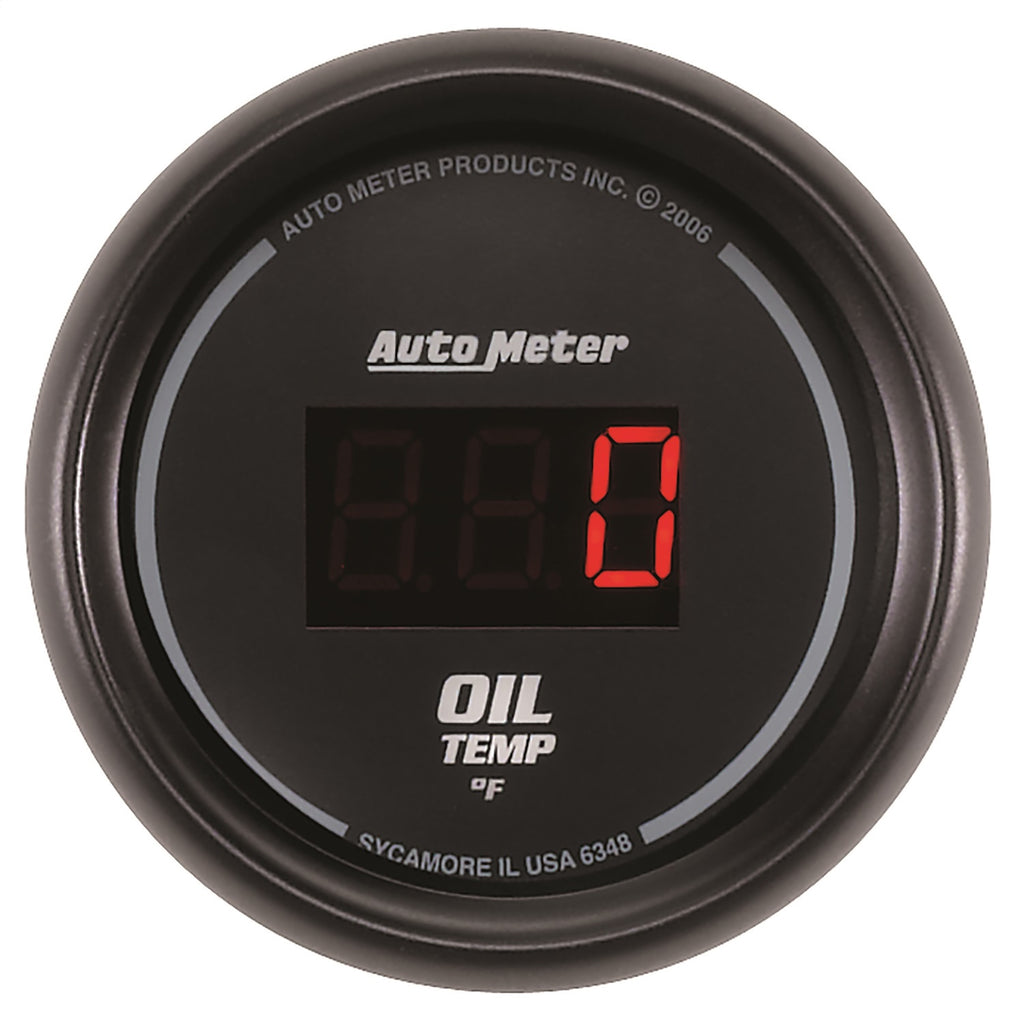 AutoMeter 6348 Sport-Comp Digital Oil Temperature Gauge