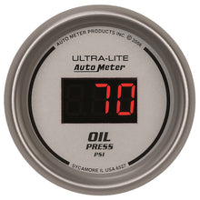 Load image into Gallery viewer, AutoMeter 6527 Ultra-Lite Digital Oil Pressure Gauge