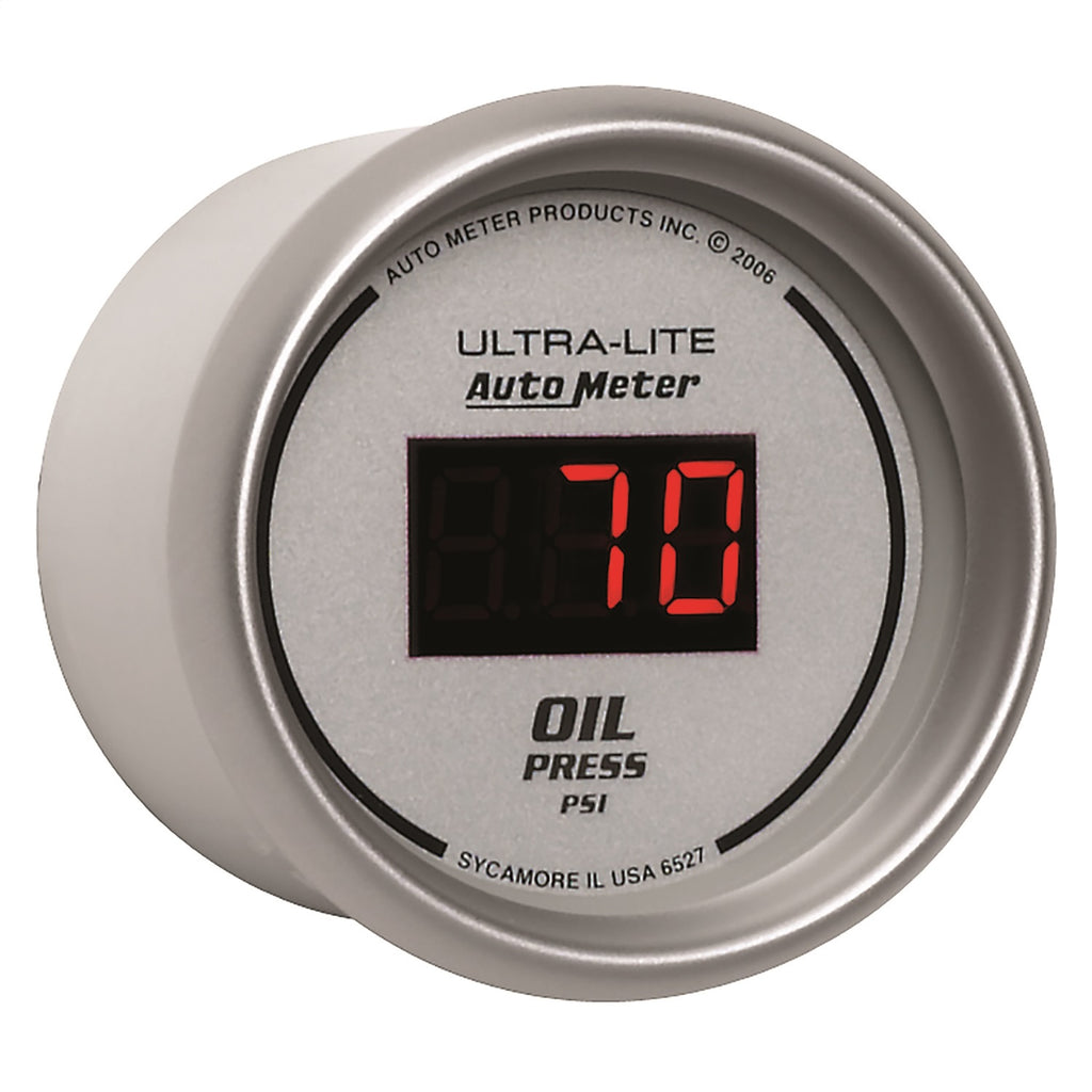 AutoMeter 6527 Ultra-Lite Digital Oil Pressure Gauge