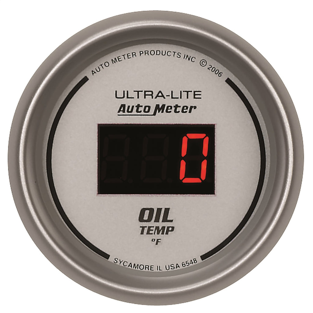 AutoMeter 6548 Ultra-Lite Digital Oil Temperature Gauge