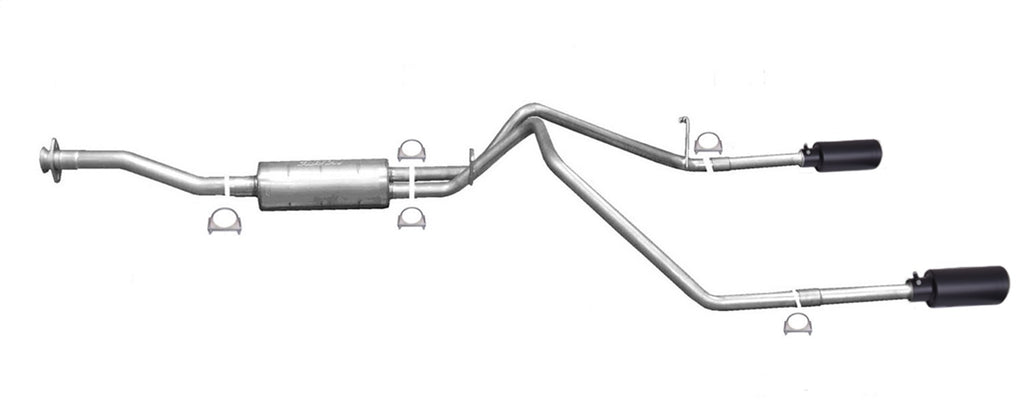 Gibson Performance 65586B Black Elite Cat-Back Dual Split Exhaust System