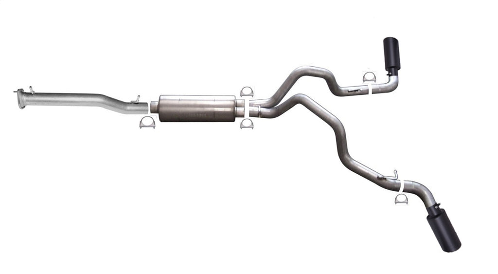 Gibson Performance 65652B Black Elite Cat-Back Dual Extreme Exhaust System