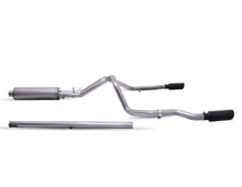 Load image into Gallery viewer, Gibson Performance 65691B Black Elite Cat-Back Dual Split Exhaust System